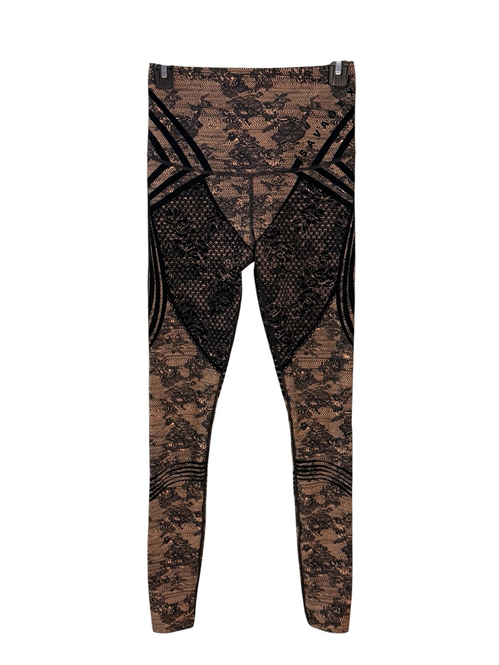 Savage X Fenty Lace-Pattern Contouring Leggings